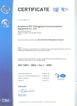 ISO 14001 CATE